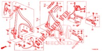 VORDERSITZ/SITZGURTE  für Honda JAZZ 1.2 LSI 5 Türen 5 gang-Schaltgetriebe 2014