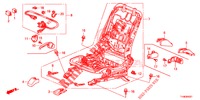 VORNE SITZKOMPONENTEN (D.) (2) für Honda JAZZ 1.2 LSI 5 Türen 5 gang-Schaltgetriebe 2014