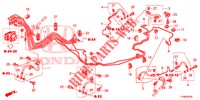 BREMSLEITUNG/SCHLAUCH (LH) (VSA) für Honda JAZZ 1.2 S 5 Türen 5 gang-Schaltgetriebe 2014