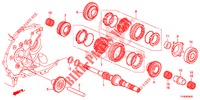 HAUPTWELLE  für Honda JAZZ 1.2 S 5 Türen 5 gang-Schaltgetriebe 2014
