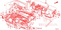 INSTRUMENTENBRETT, OBEN (LH) für Honda JAZZ 1.2 S 5 Türen 5 gang-Schaltgetriebe 2014