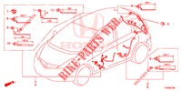 KABELBAUM (LH) (5) für Honda JAZZ 1.2 S 5 Türen 5 gang-Schaltgetriebe 2014