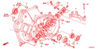 KUPPLUNGSGEHAEUSE (1) für Honda JAZZ 1.2 S 5 Türen 5 gang-Schaltgetriebe 2014