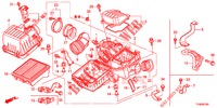 LUFTFILTER (1) für Honda JAZZ 1.2 S 5 Türen 5 gang-Schaltgetriebe 2014