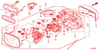 SPIEGEL/SCHIEBEDACH (COMMANDE A DISTANCE) für Honda JAZZ 1.2 S 5 Türen 5 gang-Schaltgetriebe 2014