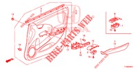 TUERVERKLEIDUNG, VORNE (LH) für Honda JAZZ 1.2 S 5 Türen 5 gang-Schaltgetriebe 2014