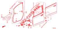 VORDERE TUERTAFEL  für Honda JAZZ 1.2 S 5 Türen 5 gang-Schaltgetriebe 2014