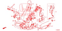 VORDERSITZ/SITZGURTE (G.) (1) für Honda JAZZ 1.2 S 5 Türen 5 gang-Schaltgetriebe 2014