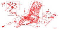 VORNE SITZKOMPONENTEN (D.) (2) für Honda JAZZ 1.2 S 5 Türen 5 gang-Schaltgetriebe 2014