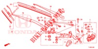WINDSCHUTZSCHEIBENWISCHER (LH) für Honda JAZZ 1.2 S 5 Türen 5 gang-Schaltgetriebe 2014