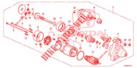 ANLASSER (DENSO) (1) für Honda JAZZ 1.4 LUXURY 5 Türen 5 gang-Schaltgetriebe 2014