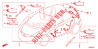 KABELBAUM (LH) (5) für Honda JAZZ 1.4 LUXURY 5 Türen 5 gang-Schaltgetriebe 2014