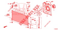 KLIMAANLAGE (CONDENSATEUR) für Honda JAZZ 1.4 LUXURY 5 Türen 5 gang-Schaltgetriebe 2014