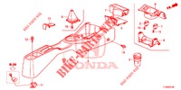 MITTLERE KONSOLE  für Honda JAZZ 1.4 LUXURY 5 Türen 5 gang-Schaltgetriebe 2014