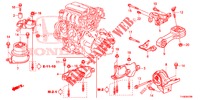 MOTORBEFESTIGUNG (MT) für Honda JAZZ 1.4 LUXURY 5 Türen 5 gang-Schaltgetriebe 2014