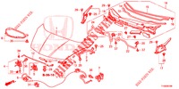 MOTORHAUBE (LH) für Honda JAZZ 1.4 LUXURY 5 Türen 5 gang-Schaltgetriebe 2014
