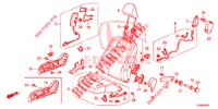 VORDERSITZ/SITZGURTE (D.) (1) für Honda JAZZ 1.4 LUXURY 5 Türen 5 gang-Schaltgetriebe 2014