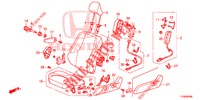 VORDERSITZ/SITZGURTE (G.) (1) für Honda JAZZ 1.4 LUXURY 5 Türen 5 gang-Schaltgetriebe 2014