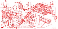 ZYLINDERBLOCK/OELWANNE (1.2L/1.3L/1.4L) für Honda JAZZ 1.4 LUXURY 5 Türen 5 gang-Schaltgetriebe 2014