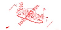 ZYLINDERKOPFDECKEL  für Honda JAZZ 1.4 LUXURY 5 Türen 5 gang-Schaltgetriebe 2014