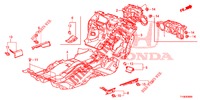 BODENMATTE/ISOLATOR  für Honda JAZZ 1.2 ELEGANCE LS 5 Türen 5 gang-Schaltgetriebe 2014
