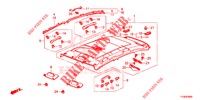DACHVERKLEIDUNG  für Honda JAZZ 1.2 ELEGANCE LS 5 Türen 5 gang-Schaltgetriebe 2014