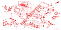 INSTRUMENT, ZIERSTUECK (COTE DE PASSAGER) (LH) für Honda JAZZ 1.2 ELEGANCE LS 5 Türen 5 gang-Schaltgetriebe 2014