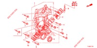 KETTENGEHAEUSE  für Honda JAZZ 1.2 ELEGANCE LS 5 Türen 5 gang-Schaltgetriebe 2014