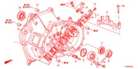KUPPLUNGSGEHAEUSE (1) für Honda JAZZ 1.2 ELEGANCE LS 5 Türen 5 gang-Schaltgetriebe 2014