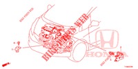 MOTORKABELBAUM, STREBE(1.7L)(RH)  für Honda JAZZ 1.2 ELEGANCE LS 5 Türen 5 gang-Schaltgetriebe 2014