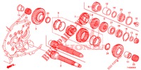 NEBENWELLE  für Honda JAZZ 1.2 ELEGANCE LS 5 Türen 5 gang-Schaltgetriebe 2014