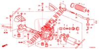SERVOLENKGETRIEBE (LH) für Honda JAZZ 1.2 ELEGANCE LS 5 Türen 5 gang-Schaltgetriebe 2014