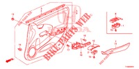 TUERVERKLEIDUNG, VORNE (LH) für Honda JAZZ 1.2 ELEGANCE LS 5 Türen 5 gang-Schaltgetriebe 2014
