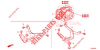 VSA MODULATOR(RH)('00 )  für Honda JAZZ 1.2 ELEGANCE LS 5 Türen 5 gang-Schaltgetriebe 2014