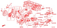 WASSERPUMPE/THERMOSTAT  für Honda JAZZ 1.2 ELEGANCE LS 5 Türen 5 gang-Schaltgetriebe 2014