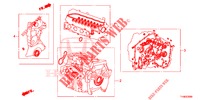 DICHTUNG SATZ/ GETRIEBE KOMPL.  für Honda JAZZ 1.4 SPH 5 Türen 5 gang-Schaltgetriebe 2014