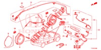 ANTENNE/LAUTSPRECHER  für Honda JAZZ 1.2 ELEGANCE 5 Türen 5 gang-Schaltgetriebe 2015