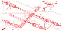 ANTRIEBSWELLE, VORNE/ HALBWELLE  für Honda JAZZ 1.2 ELEGANCE 5 Türen 5 gang-Schaltgetriebe 2015