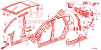 AUSSENBLECHE/TAFEL, HINTEN  für Honda JAZZ 1.2 ELEGANCE 5 Türen 5 gang-Schaltgetriebe 2015