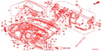 INSTRUMENTENBRETT, OBEN (LH) für Honda JAZZ 1.2 ELEGANCE 5 Türen 5 gang-Schaltgetriebe 2015