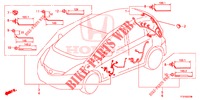 KABELBAUM (LH) (5) für Honda JAZZ 1.2 ELEGANCE 5 Türen 5 gang-Schaltgetriebe 2015