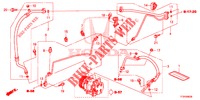 KLIMAANLAGE (FLEXIBLES/TUYAUX) (LH) für Honda JAZZ 1.2 ELEGANCE 5 Türen 5 gang-Schaltgetriebe 2015