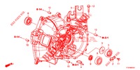 KUPPLUNGSGEHAEUSE (2) für Honda JAZZ 1.2 ELEGANCE 5 Türen 5 gang-Schaltgetriebe 2015