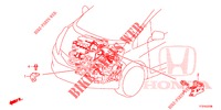 MOTORKABELBAUM, STREBE(1.7L)(RH)  für Honda JAZZ 1.2 ELEGANCE 5 Türen 5 gang-Schaltgetriebe 2015