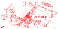 SERVOLENKGETRIEBE (LH) für Honda JAZZ 1.2 ELEGANCE 5 Türen 5 gang-Schaltgetriebe 2015