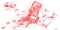 VORNE SITZKOMPONENTEN (G.) für Honda JAZZ 1.2 ELEGANCE 5 Türen 5 gang-Schaltgetriebe 2015