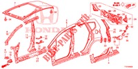 AUSSENBLECHE/TAFEL, HINTEN  für Honda JAZZ 1.2 LSH 5 Türen 5 gang-Schaltgetriebe 2015