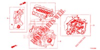 DICHTUNG SATZ/ GETRIEBE KOMPL.  für Honda JAZZ 1.2 LSH 5 Türen 5 gang-Schaltgetriebe 2015
