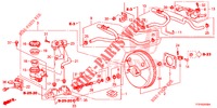 HAUPTBREMSZYLINDER/MASTER POWER (LH) für Honda JAZZ 1.2 LSH 5 Türen 5 gang-Schaltgetriebe 2015
