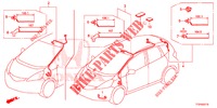 KABELBAUM (LH) (6) für Honda JAZZ 1.2 LSH 5 Türen 5 gang-Schaltgetriebe 2015